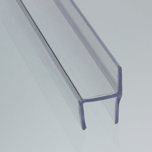 Polycarbonate H-Jamb for 180 degree Glass (Hard Leg)